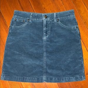 CORDUROY MINI SKIRT